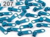 Slider for coil zippers 5mm nonlock 100pcs for footage of POL type