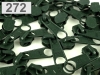 Slider for coil zippers 5mm nonlock 100pcs for footage of POL type