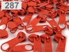 Slider for coil zippers 5mm nonlock 100pcs for footage of POL type