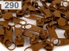 Slider for coil zippers 5mm nonlock 100pcs for footage of POL type