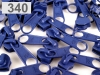 Slider for coil zippers 5mm nonlock 100pcs for footage of POL type