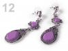 Earrings metal EVITA