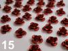 Rose Ø12mm metal cca 950-1000pcs EXCELLENT