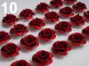 Rose Ø15mm metal cca 950pcs EXCELLENT