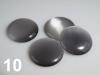 KABOCHON glass size Ø24mm CAT´S EYES package 4pcs