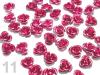 Rose Ø10mm metal cca 900-950pcs EXCELLENT