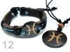 Pendant and bracelet set 2pcs SIGNS OF ZODIAC