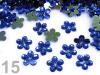 Flower plastic Ø11mm for stitching 2000pcs ZZ silver basis