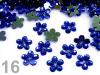 Flower plastic Ø11mm for stitching 500pcs ZZ silver basis