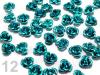 Rose Ø10mm metal 25pcs / 10 sachets