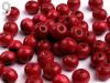 Wooden beads Ø6 - 8mm package 500g