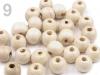 Wooden beads Ø10mm package 500g