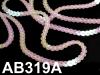 Sequin strip width 6mm flat round  original packing 90m
