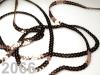 Sequin strip width 6mm flat round  original packing 90m