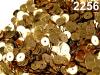 Sequins flat round Ø6mm 50g 