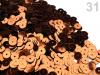 Sequins flat round Ø6mm 50g 