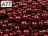 Waxed pearls colour MIX size cca Ø4-12mm 100g glass