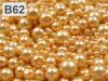 Waxed pearls colour MIX size cca Ø4-12mm 100g glass