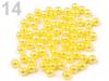 Beads GLANCE plastic bullets Ø 4mm 10g waxed 