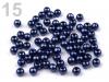 Beads GLANCE plastic bullets Ø 4mm 10g waxed 
