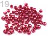Beads GLANCE plastic bullets Ø 4mm 10g waxed 