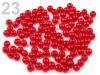 Beads GLANCE plastic bullets Ø 4mm 10g waxed 