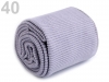 Elastic  knitted fabric polyester set CZECH MADE "ravelling courses"