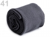 Elastic  knitted fabric polyester set CZECH MADE "ravelling courses"