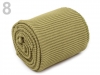 Elastic  knitted fabric polyester set CZECH MADE "ravelling courses"