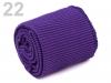 Elastic  knitted fabric polyester set CZECH MADE "ravelling courses"
