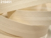 Bias binding cotton width 20mm folded CZECH MADE