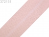 Bias binding cotton width 30mm folded CZECH MADE