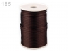 Cord Ø2mm satin, coil on bobbin in a range  90-95m