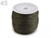 Cord cotton  Ø1mm coil 20 - 30m waxed