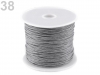 Cord cotton  Ø1mm coil 20 - 30m waxed