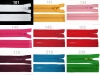 Zipper vislon 5mm open-end 50cm (jacket)
