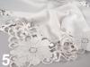 Christmas table cloth 85x85cm with embroidery