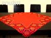 Christmas table cloth 85x85cm with embroidery