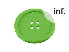 Cup Coaster Silicone Button Ø9 cm