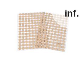 Hook And Loop Self Adhesive Circles / Dots Ø10 mm