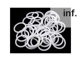Plastic ring for curtains and blinds Ø34 mm
