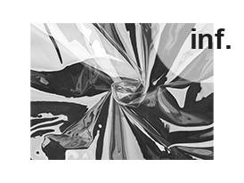 Transparent PVC sewing foil 0.15 mm