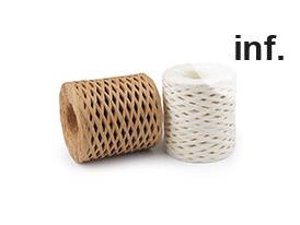 Raffia Yarn / Bast for Knitting Bags, width 5-8 mm