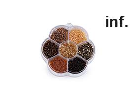 Glass Seed Beads for Jewellery Making Kit
