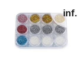 Powder glitter in a dose of 2 g