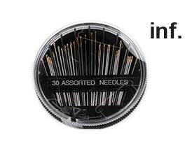 Assorted Golden Eye Needles 