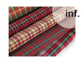 Decorative fabric, checkered