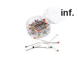Pins with a Glass Head, length 32 mm