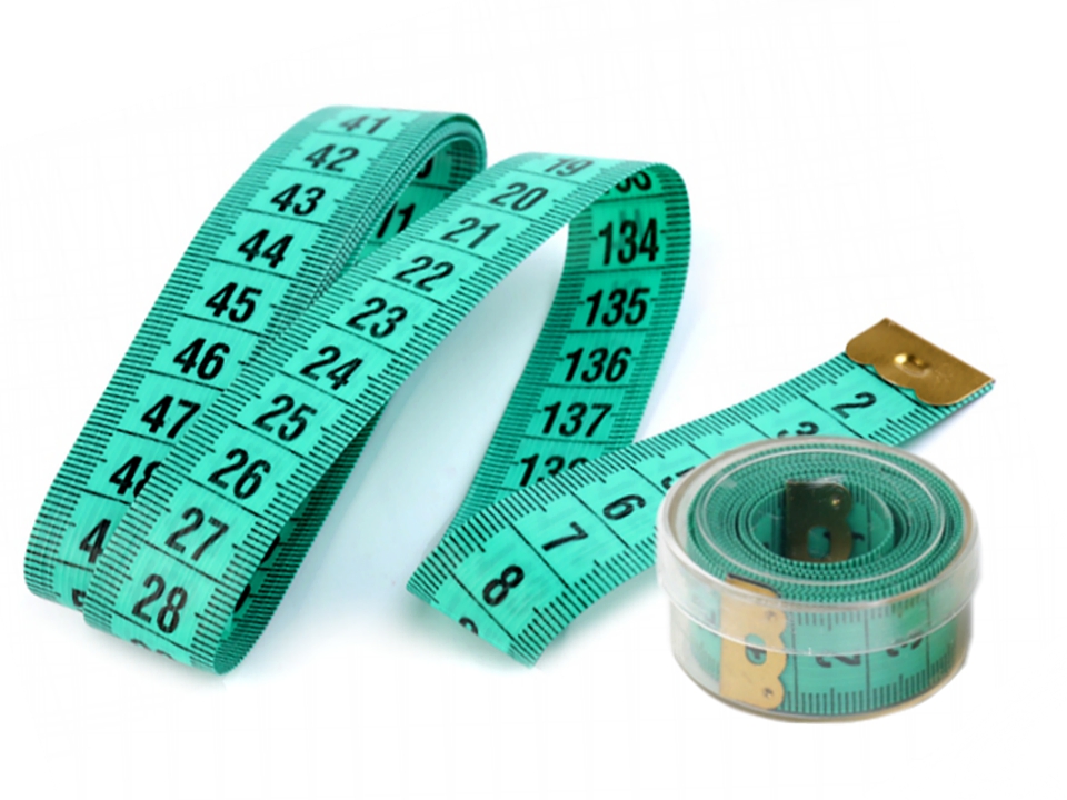 Sewing Tape Measure 150 cm in plastic case STOKLASA Haberdashery