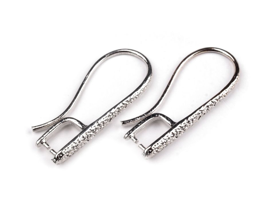 DIY Earring hook decorative with pinch bail STOKLASA Haberdashery